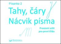 Písanka 2 Tahy, čáry Nácvik písma