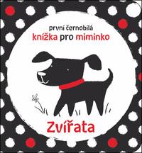 První černobílá knížka pro miminko Zvířata