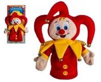 TEDDIES Maňásek Kašpárek s rolničkou 27 cm