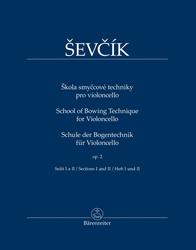 Škola smyčcové techniky pro violoncello