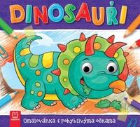 Dinosauři Omalovánka s pohyblivýma očkama