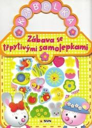 Kabelka Zábava s třpytivými samolepkami