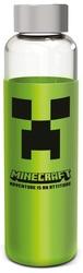 Skleněná láhev s návlekem Minecraft 585 ml
