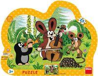 KRTEK MUZIKANT 25 kontura Puzzle