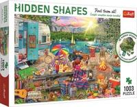 TREFL Puzzle Hidden Shapes: Výlet obytným autem 1003 dílků