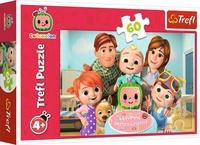 TREFL Puzzle Cocomelon: Úžasný den 60 dílků