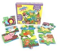 Zvukové puzzle Farma 9 dílků/9 dielikov