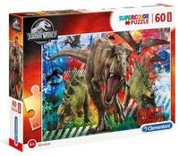 CLEMENTONI Puzzle Jurský svět MAXI 60 dílků