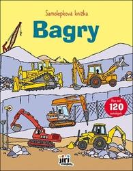 Samolepková knížka Bagry