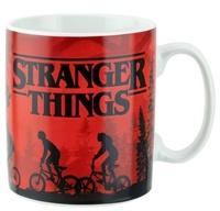 Hrnek Stranger Things se samolepkou
