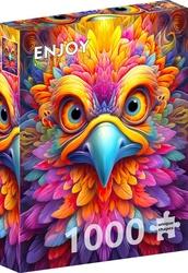 Puzzle Upřený pohled 1000 dílků