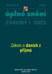 Aktualizace  I/2 2025 – o daních z příjmů
