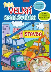 Fakt velká omalovánka Stavba