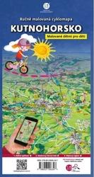Ručně malovaná cyklomapa Kutnohorsko
