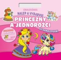 Omalovánka Nalepuj a vybarvuj! Princezny a jednorožci