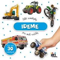 Veľké samolepky pre malé ručičky Ideme