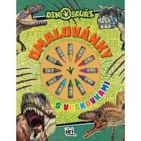 Omalovánky s voskovkami Dinosauři