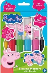 Foukací fixy Prasátko Peppa