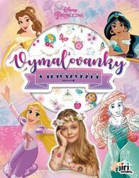 Maľovanky s tetovaním Disney Princezné