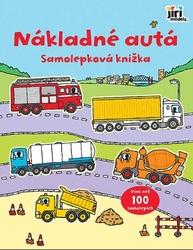 Samolepková knižka Nákladné autá