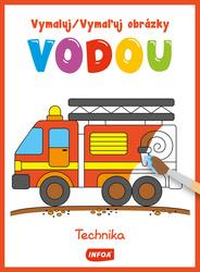 Vymaluj/Vymaľuj obrázky vodou Technika