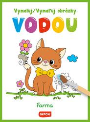 Vymaluj/Vymaľuj obrázky vodou Farma