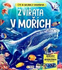 Zvířata v mořích Čti a skládej dioráma