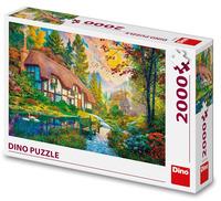 Puzzle 2000 Domek u řeky