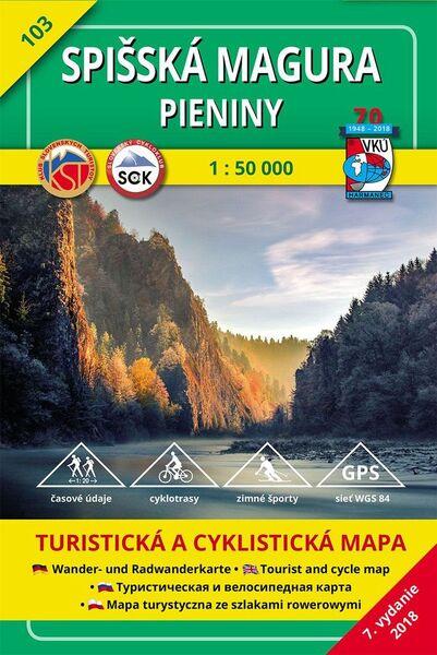 Spišská Magura, Pieniny 1:50 000 - 60-03-32004-4
