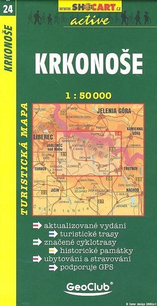 Krkonoše 1:50 000 - 8072241826