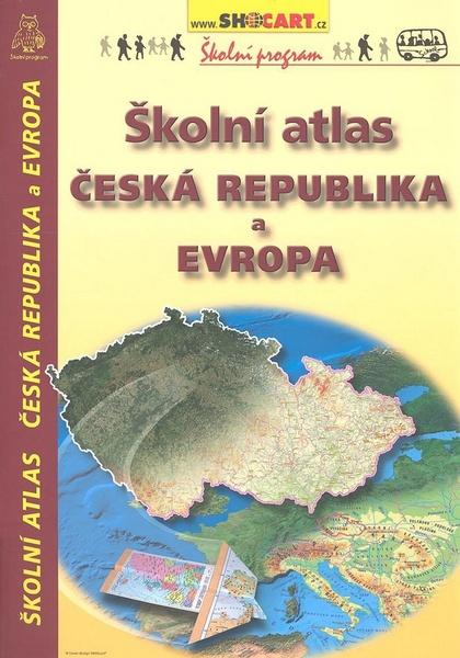 Školní atlas Česká republika a Evropa - 80-7224-247-4