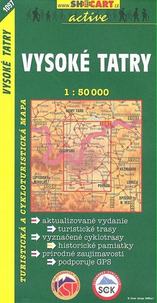 Vysoké Tatry 1:50 000 - 80-7224-475-2
