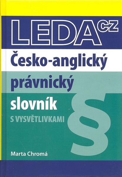 Česko-anglický právnický slovník - 978-80-7335-249-3