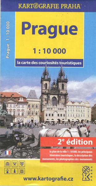 Praha mapa turistických zajímavostí - 9788073932213