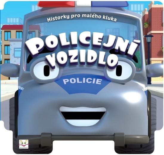 AKSJOMAT Historky pro malého kluka - Policejní vozidlo - 978-80-87845-44-8