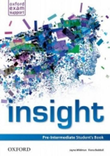 Insight Pre-Intermediate Student´s Book Oxford University Press