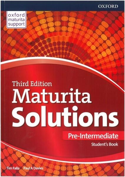 Maturita Solutions 3rd Edition Pre-Intermediate Student's Book Czech Edition - Paul A Davies, Tim Falla