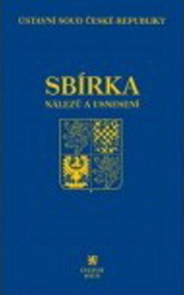 Sbírka nálezů a usnesení ÚS ČR - 978-80-7400-652-4
