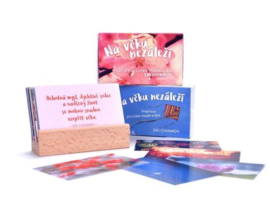 Na věku nezáleží S dřevěným stojánkem - 978-80-86581-87-3