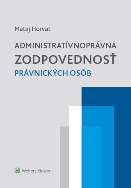 Administratívnoprávna zodpovednosť právnických osôb - 978-80-8168-715-0