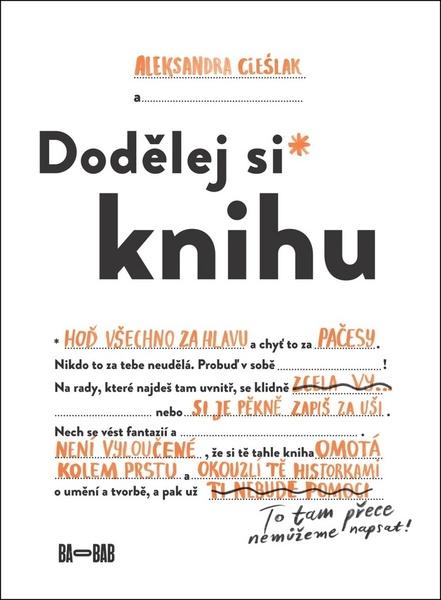 Dodělej si knihu - Aleksandra Cieślak
