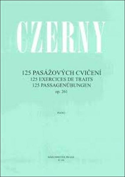 125 pasážových cvičení op. 261 - Carl Czerny