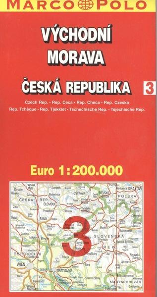 ČR 3 Východní Morava 1:200 000