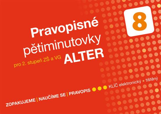 Pravopisné pětiminutovky 8 - 978-80-7245-350-4