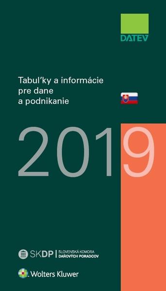 Tabuľky a informácie pre dane a podnikanie 2019 - 978-80-8168-965-9