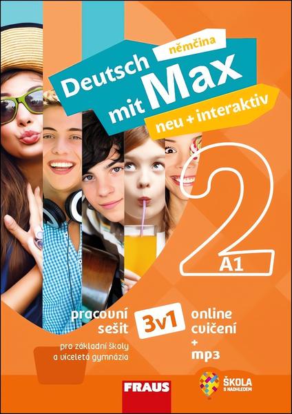 Deutsch mit Max neu + interaktiv 2 PS 3v1 - 978-80-7489-503-6