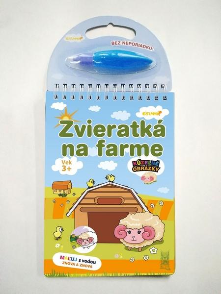 Kouzelné barvy Zvířátka na statku - 978-80-7451-785-3