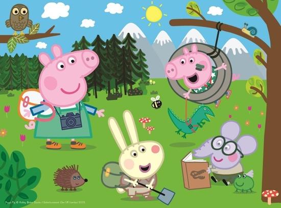 TREFL Puzzle Prasátko Peppa v přírodě 30 dílků - 18245