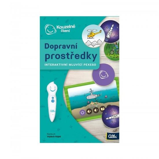 Kouzelné čtení - Dopravní prostředky pexeso