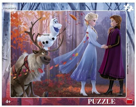 Dino Puzzle Ledové království II radost